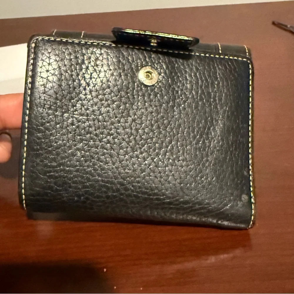 Kate Spade black Andover Posey‎ Leather Wallet